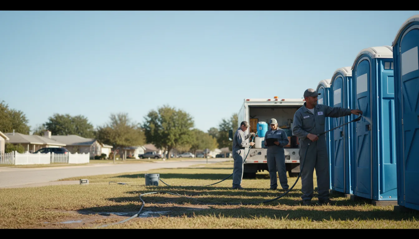 Long-Term Portable Toilet Rental in Adairsville, GA near me
